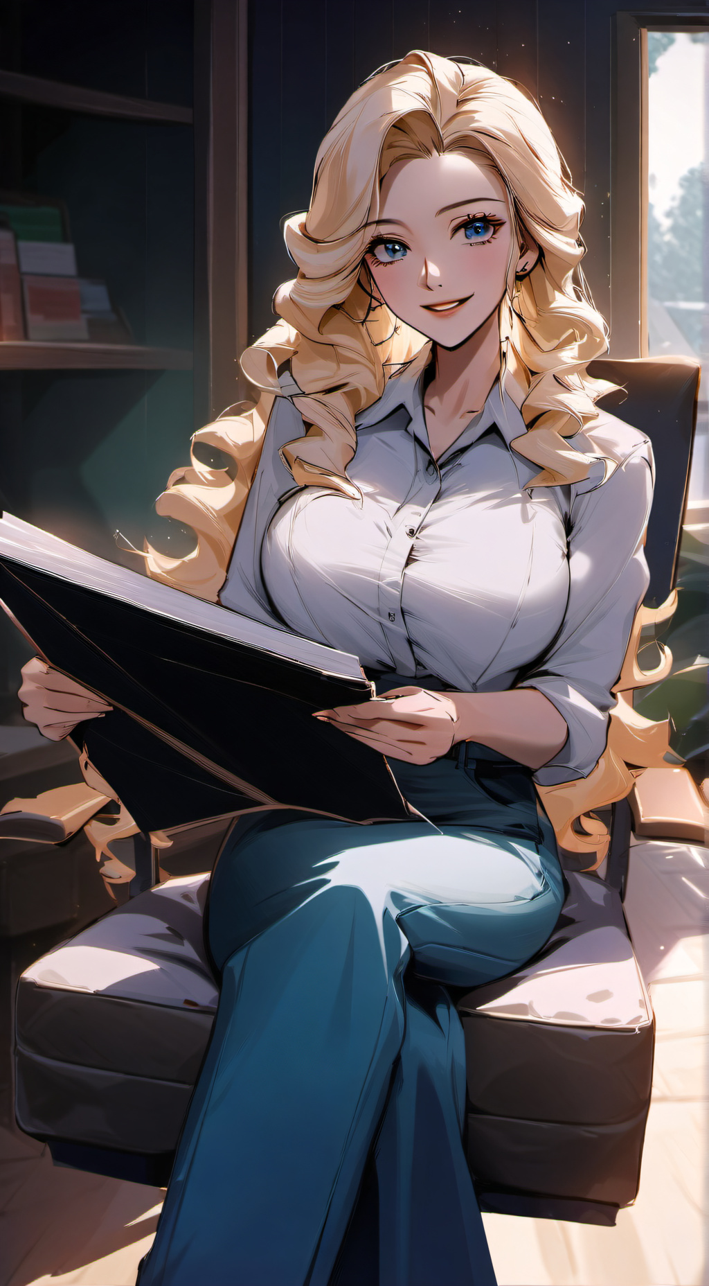 ai character: Claire Bunny background