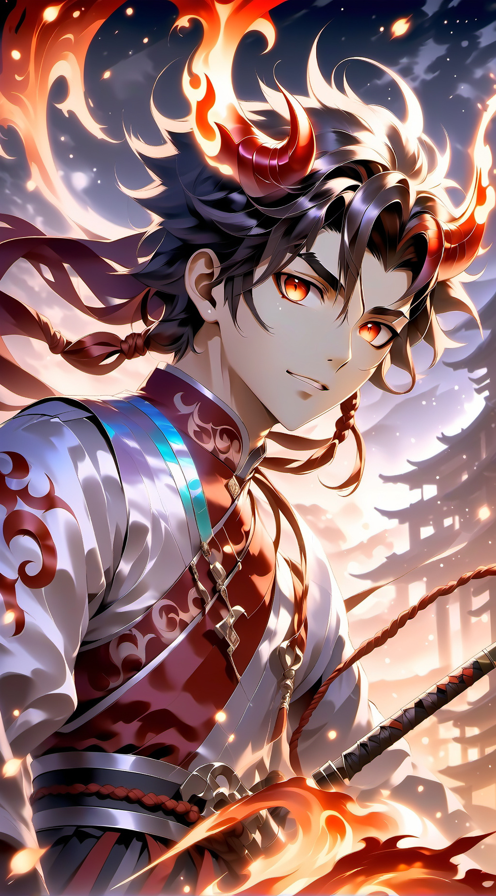 ai character: Aries background