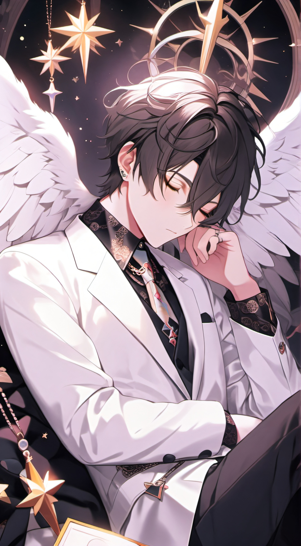 ai character: 💤Anthony 💤 background
