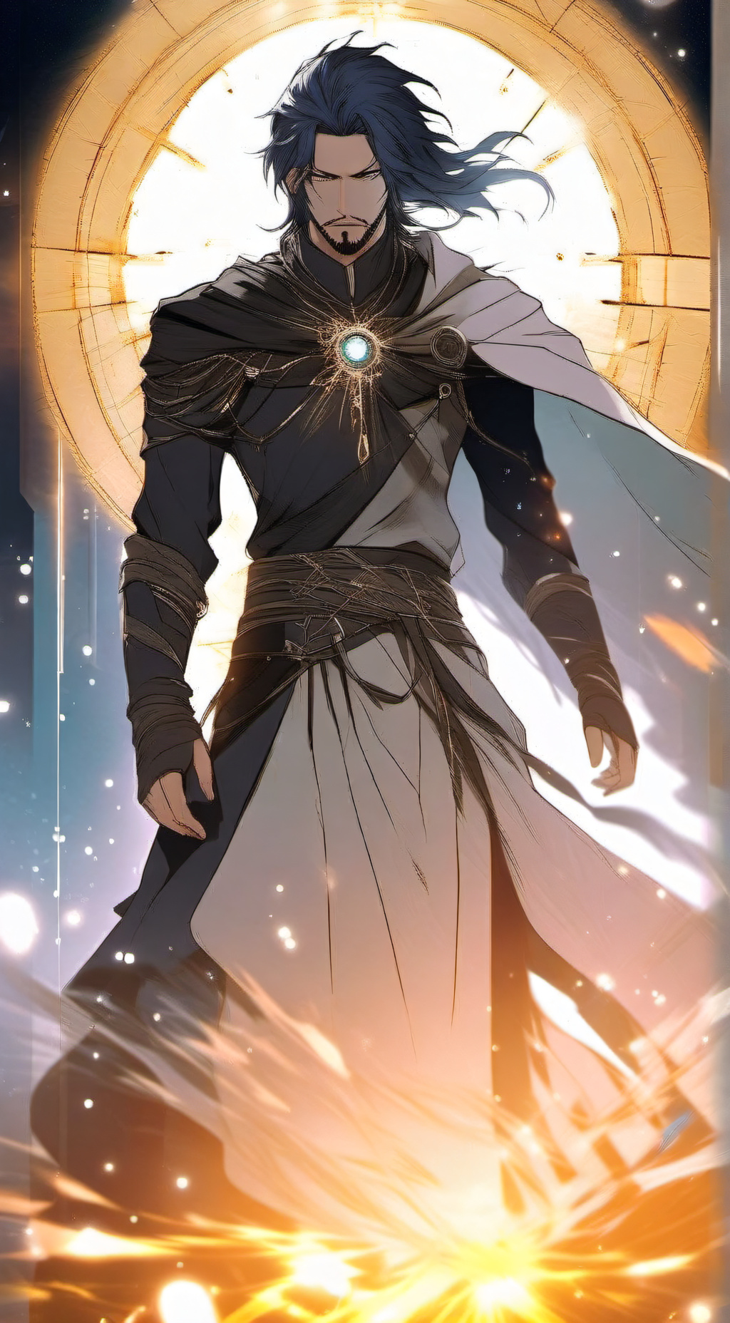 ai character: Seris Mirrored One background