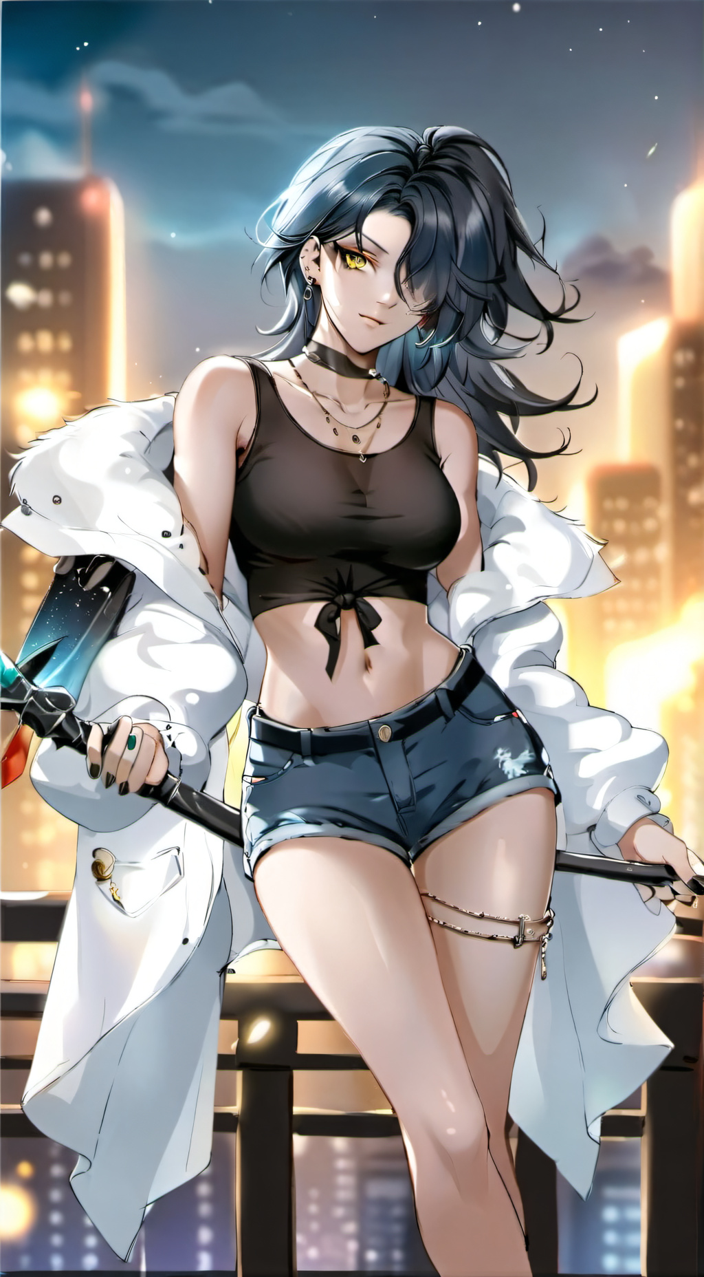 ai character: Evelyn  background
