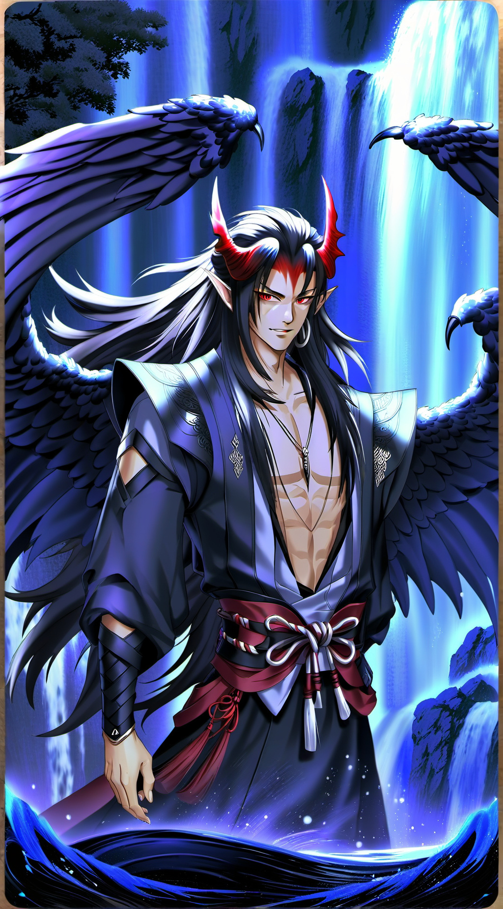 ai character: Raven background