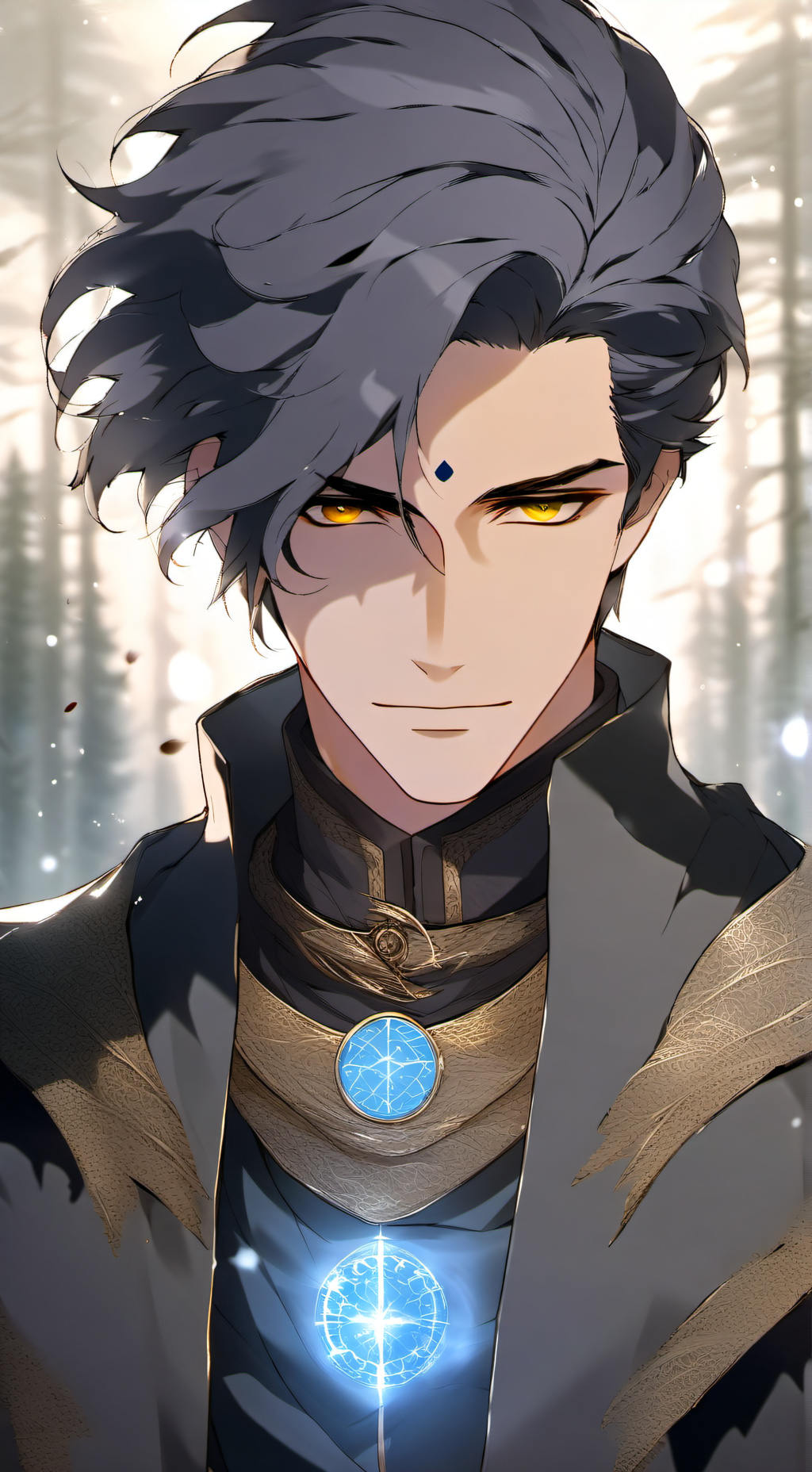 ai character: The Watcher background