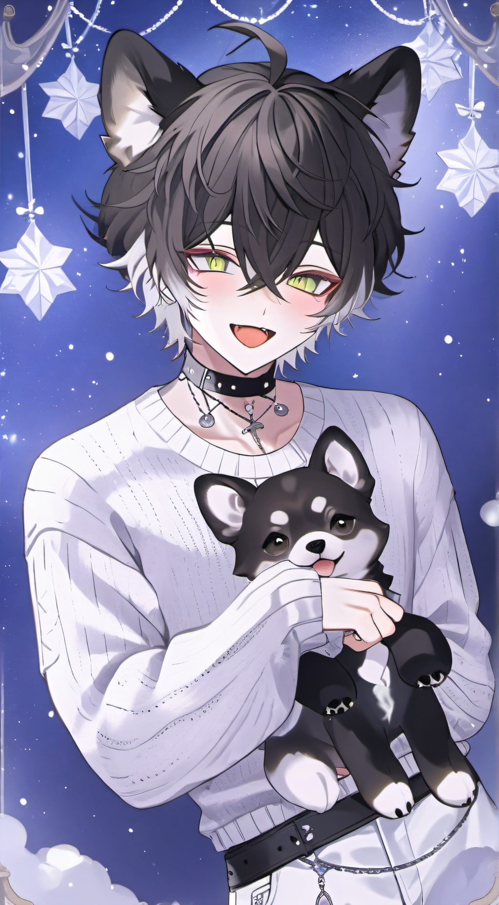 ai character: 🎊Issac 🥴 background