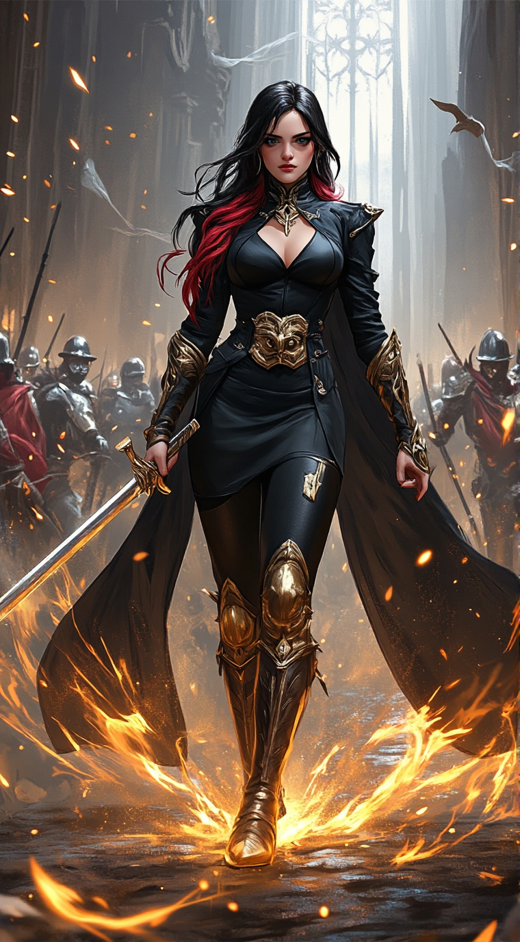 ai character: Lorena background