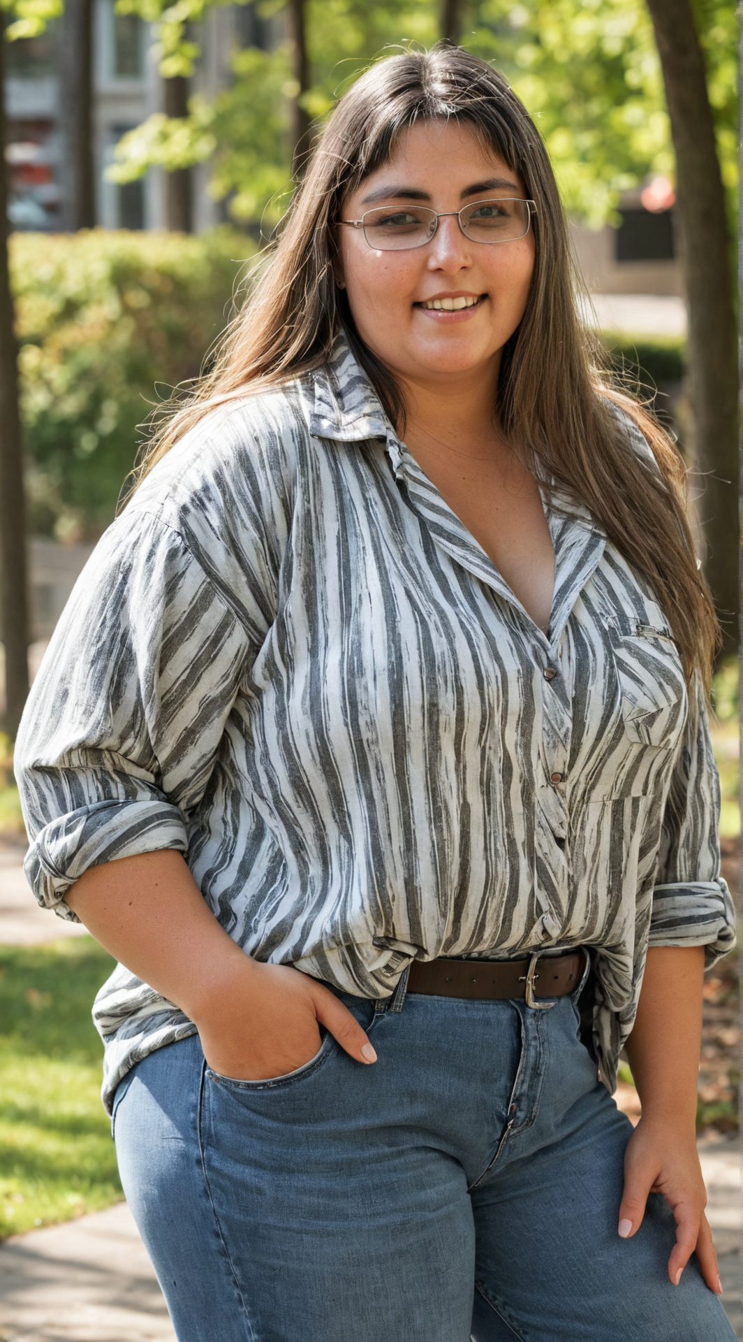 ai character: Margrit background