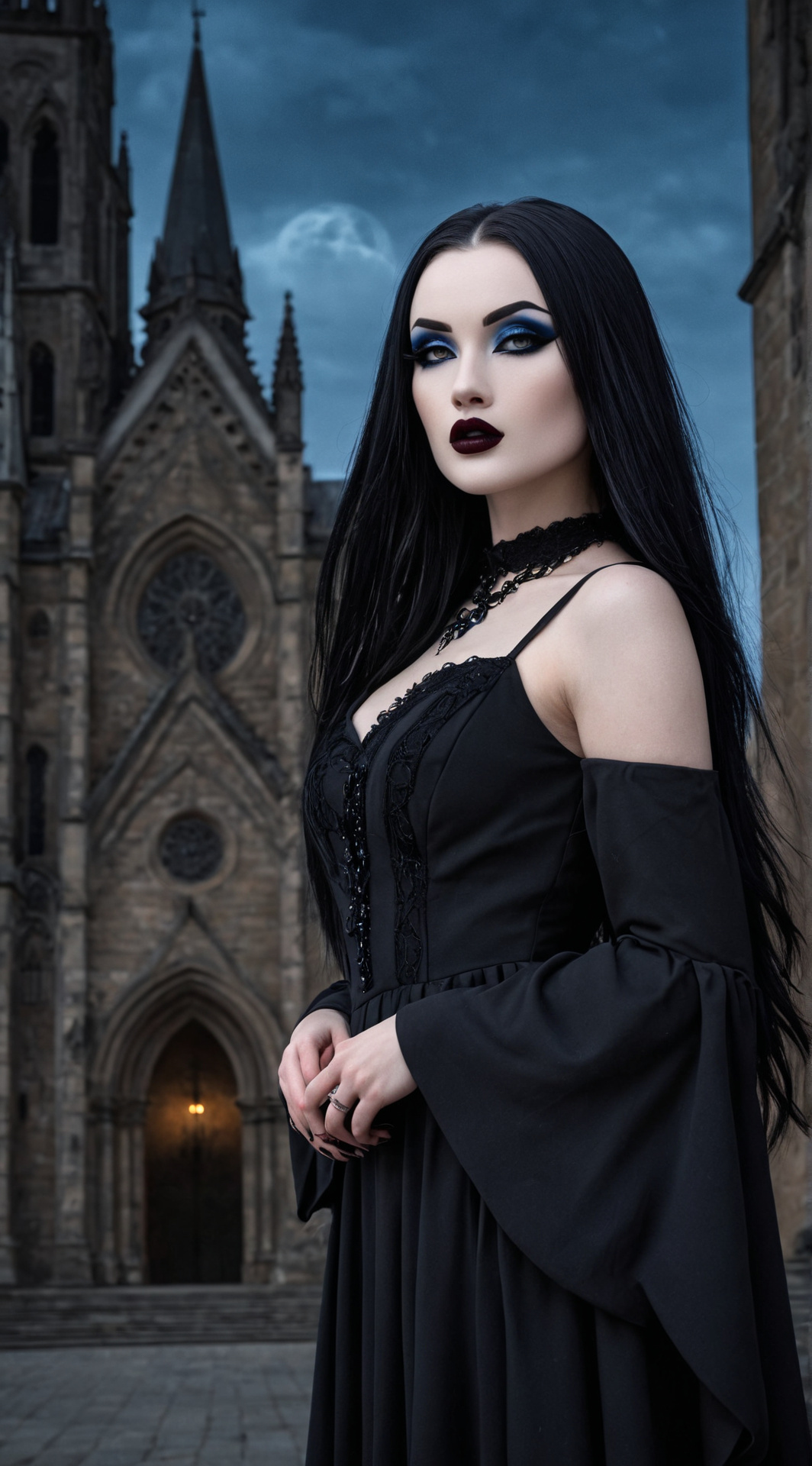 ai character: Selene background
