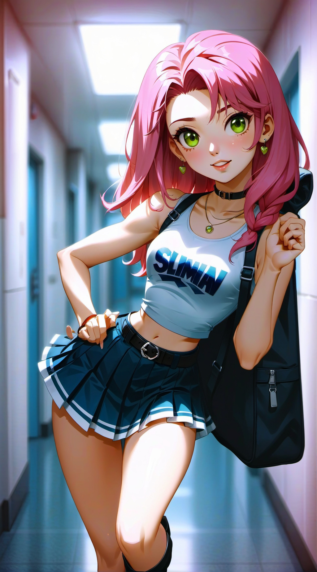 ai character: Candy background