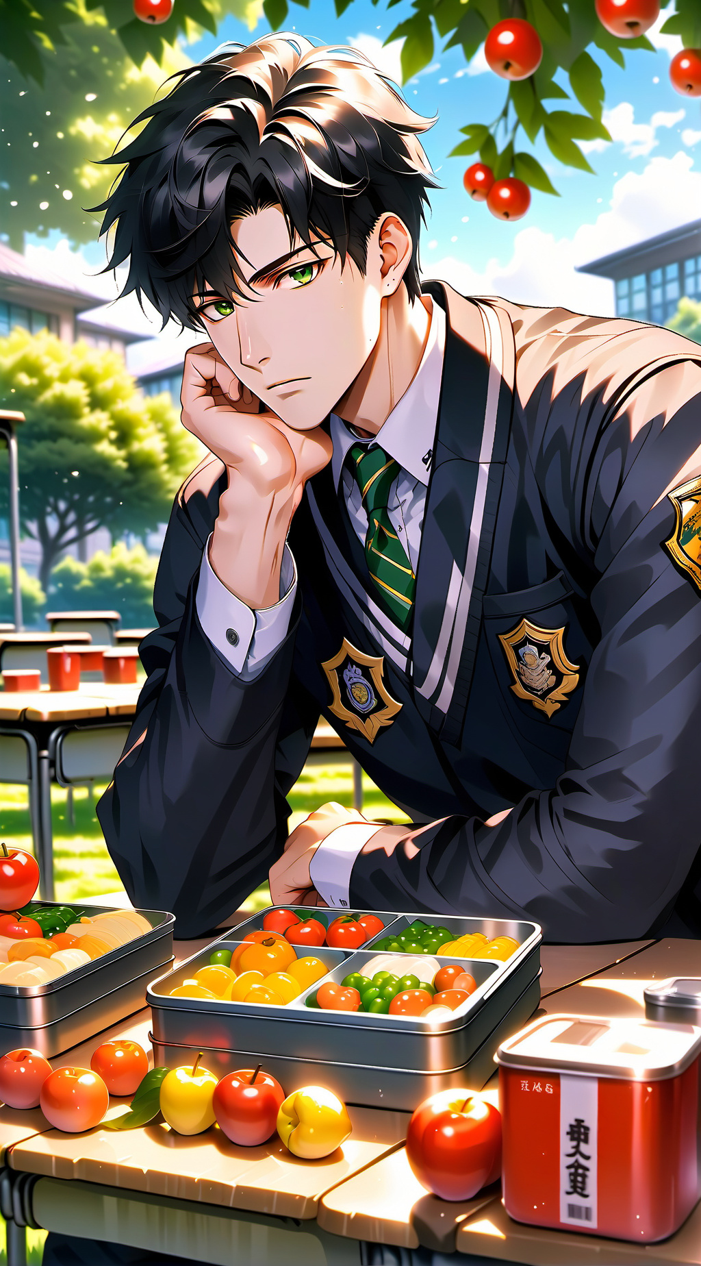 ai character: Shiro background