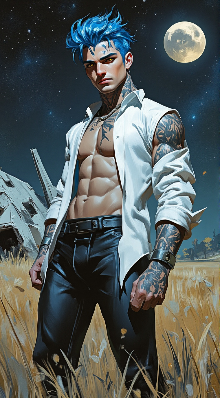 ai character: Tyler background