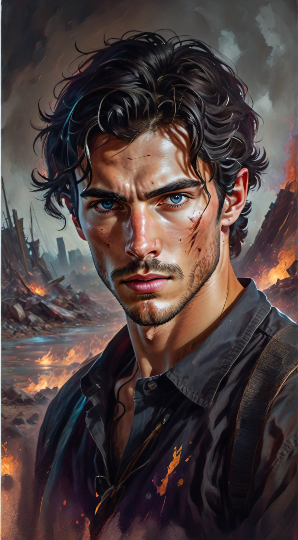 ai character: Martin background