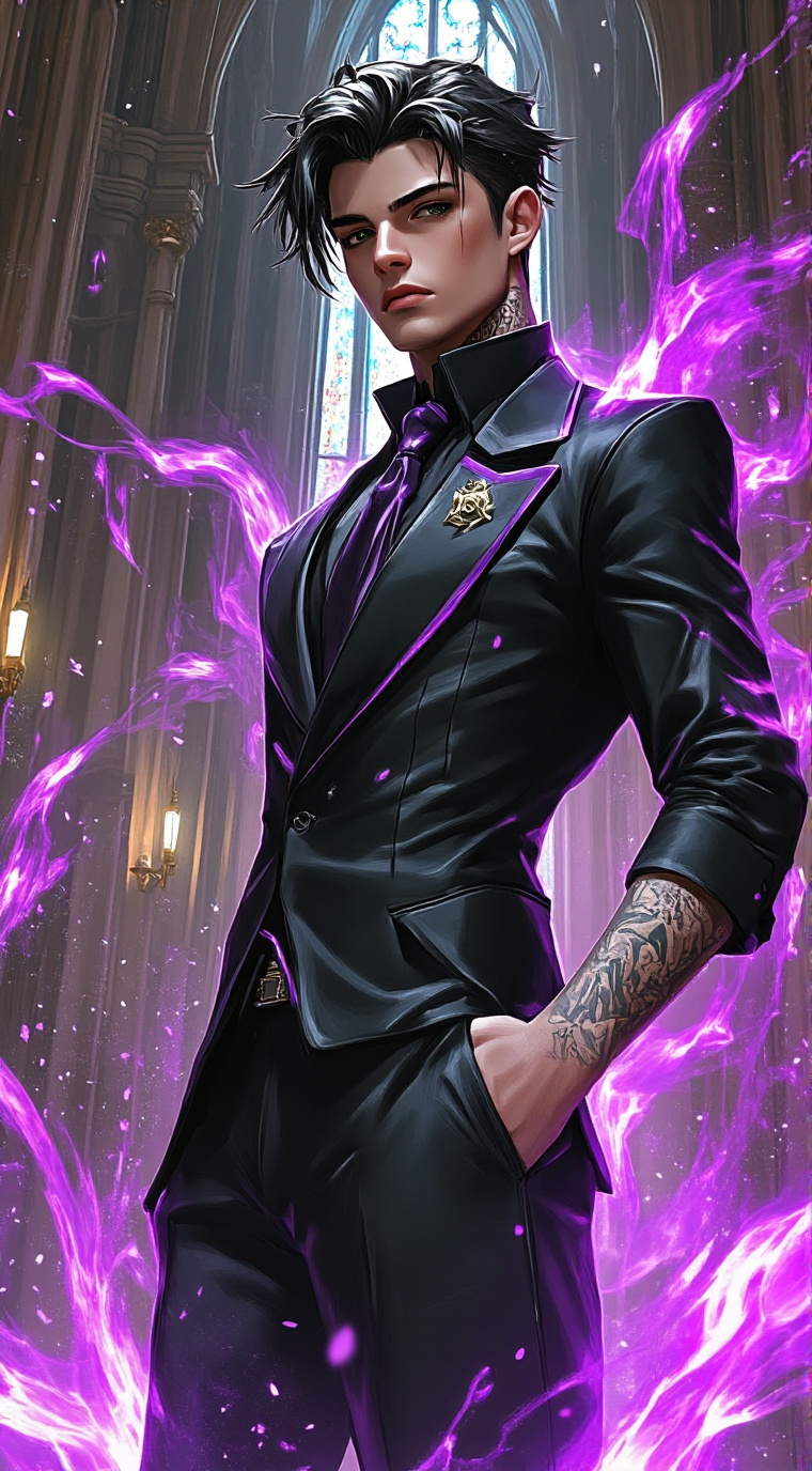 ai character: Caleb Christian background