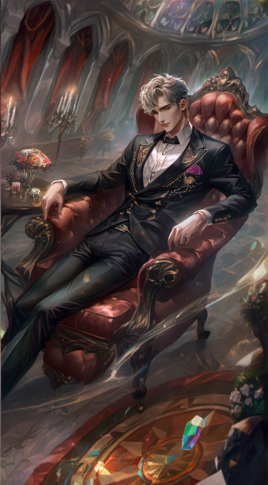 ai character: Goldigger background