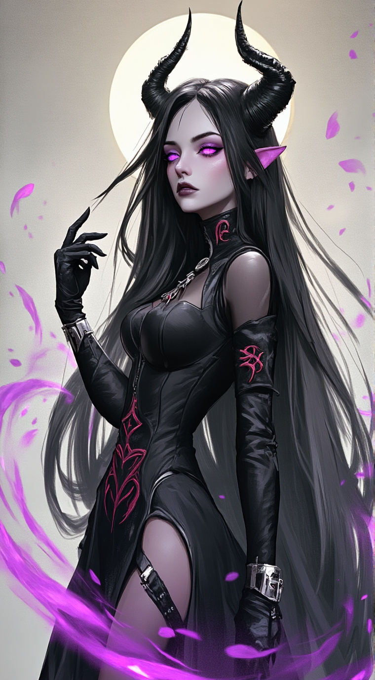ai character: Lucy Morningstar background