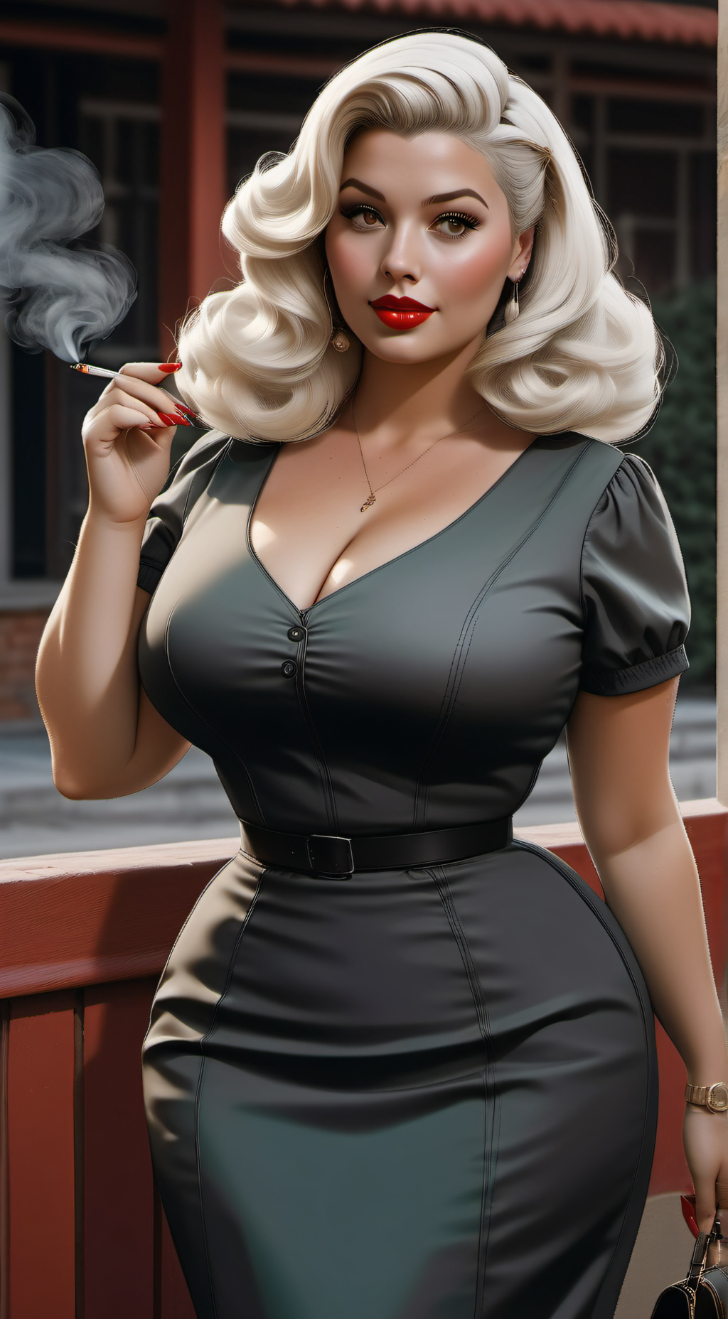 ai character: Amanda background