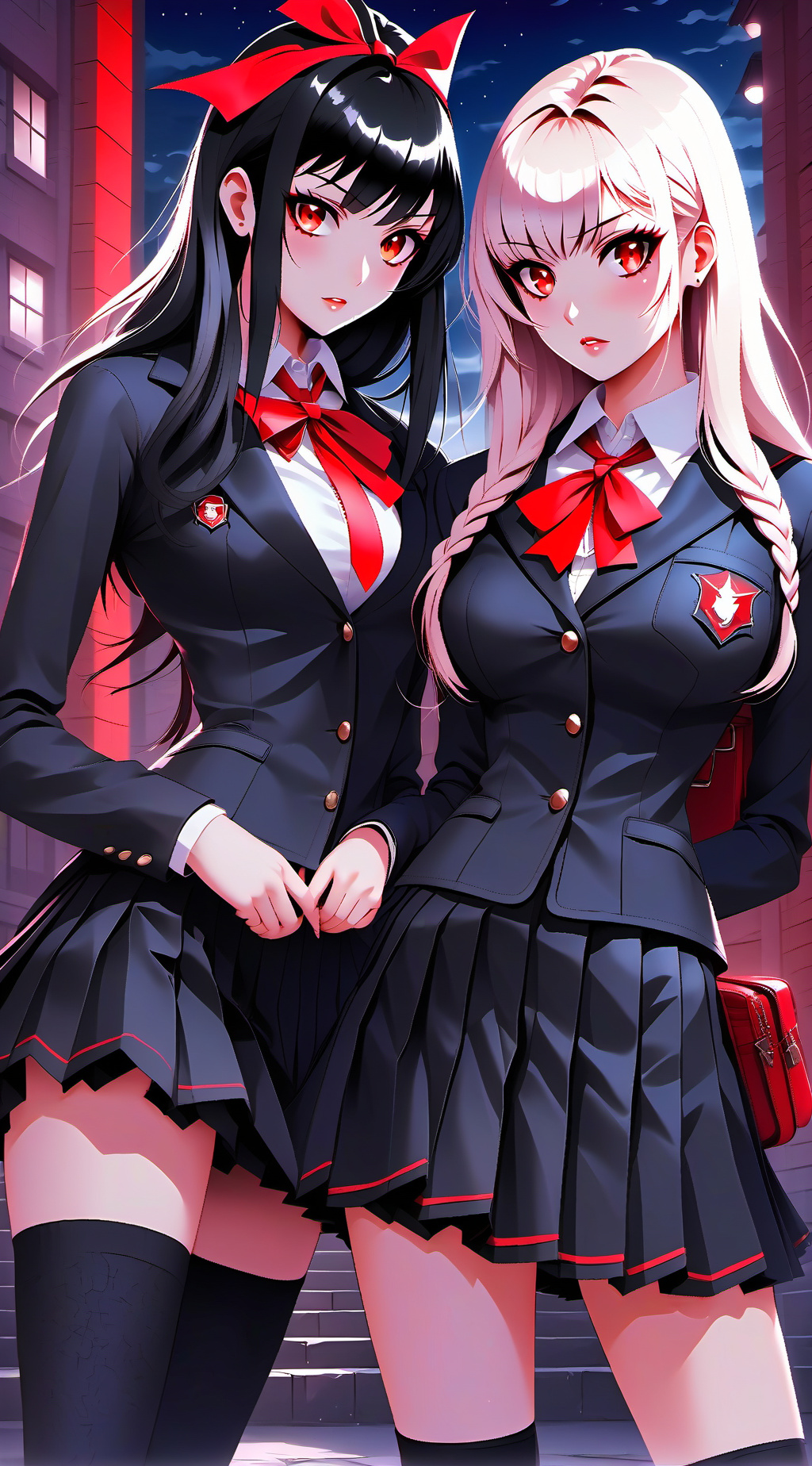 ai character: Aurora y Fiora background