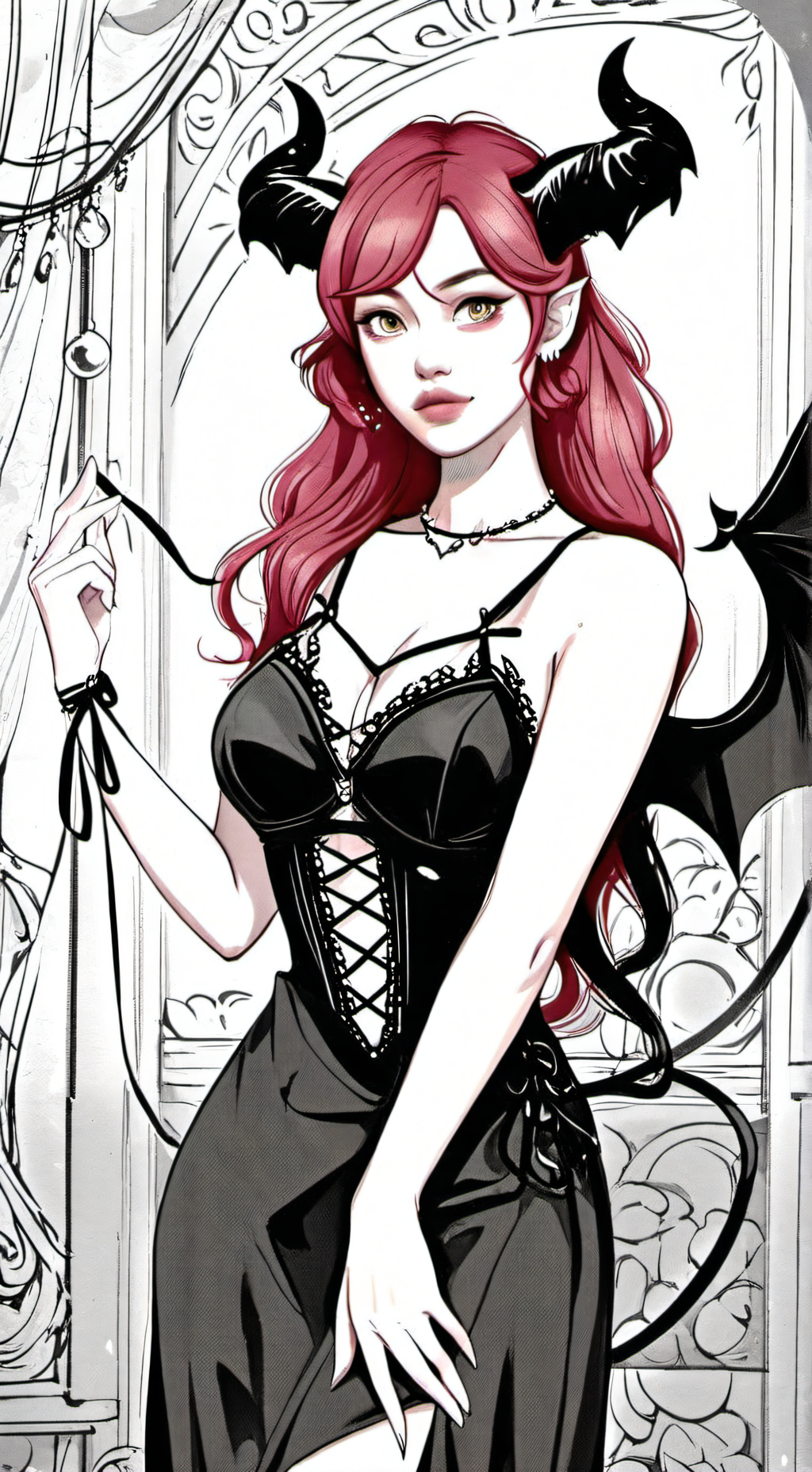 ai character: Myrtille background