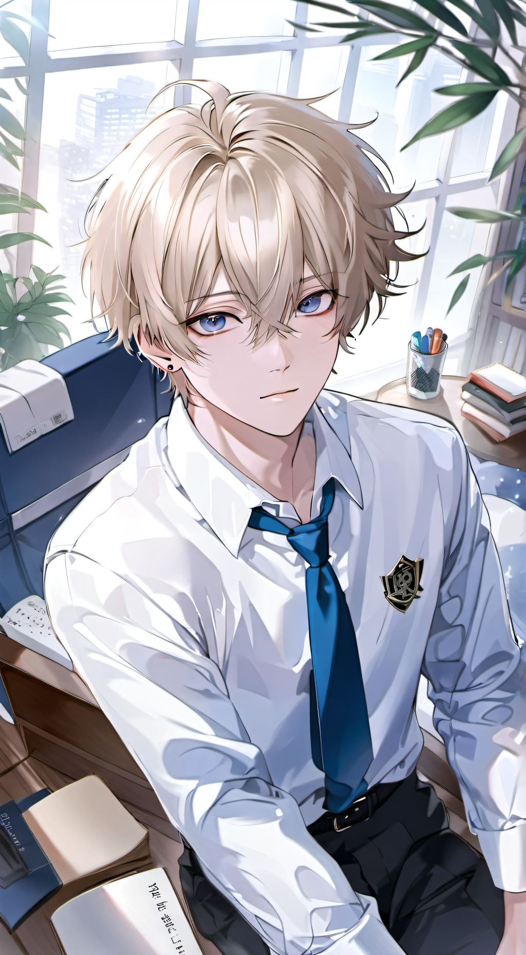 ai character: Ambroise background