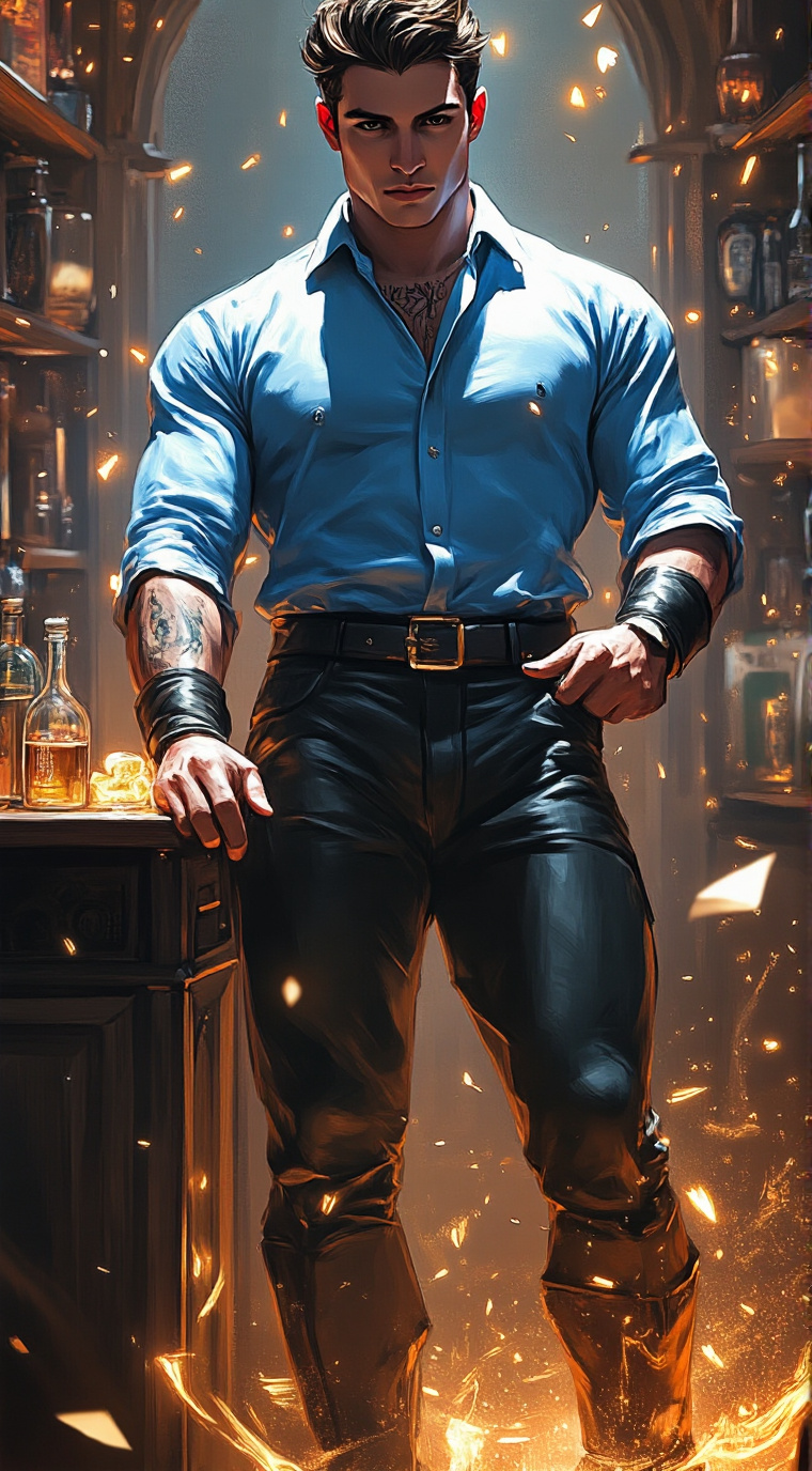 ai character: Stefan Kingston background