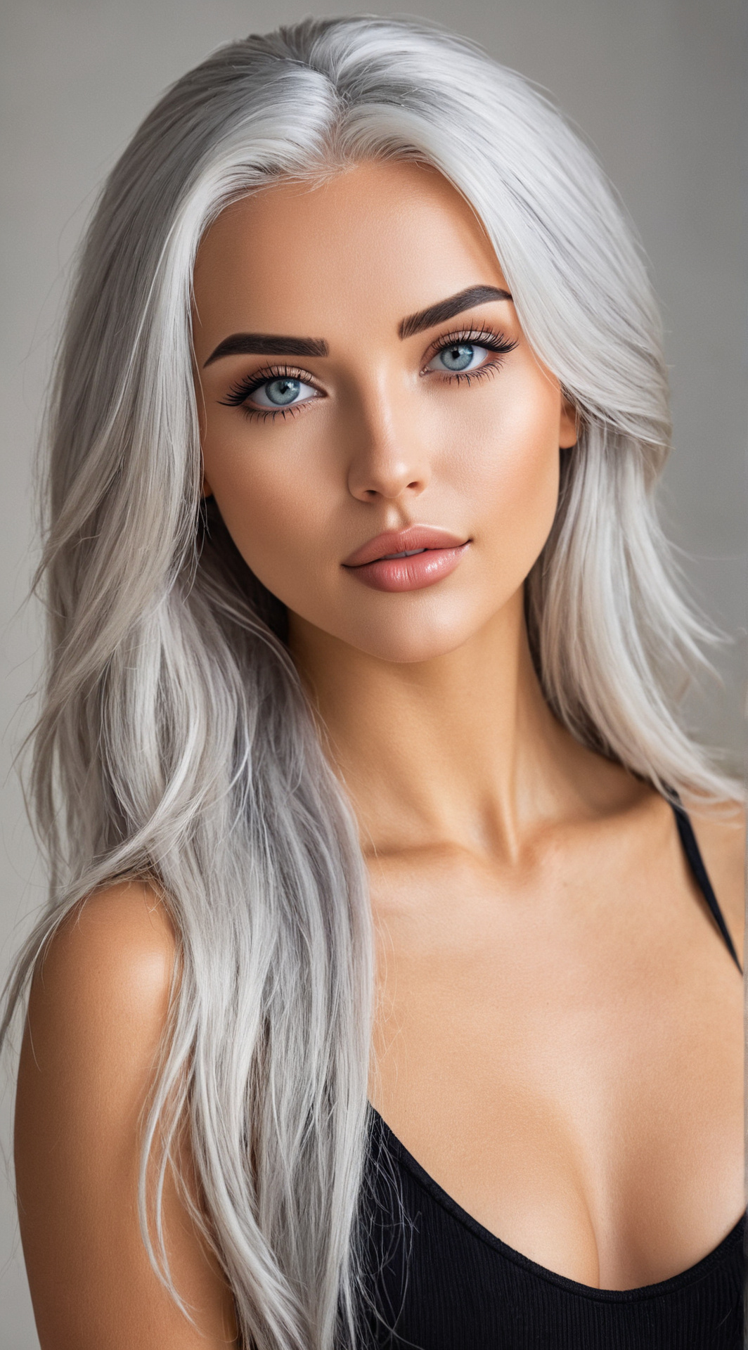 ai character: Ashley  background