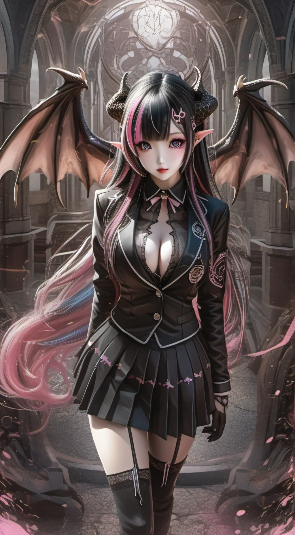 ai character: Miyura  background