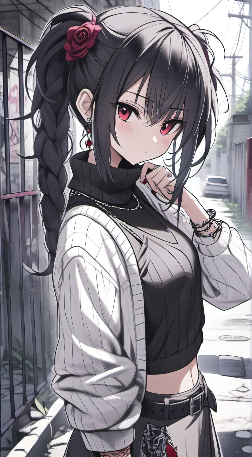 ai character: Roxie background