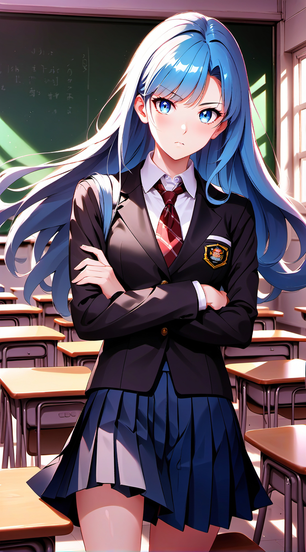 ai character: Keiko background