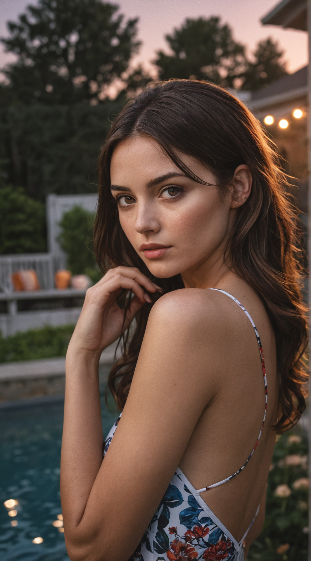 ai character: Britney  background