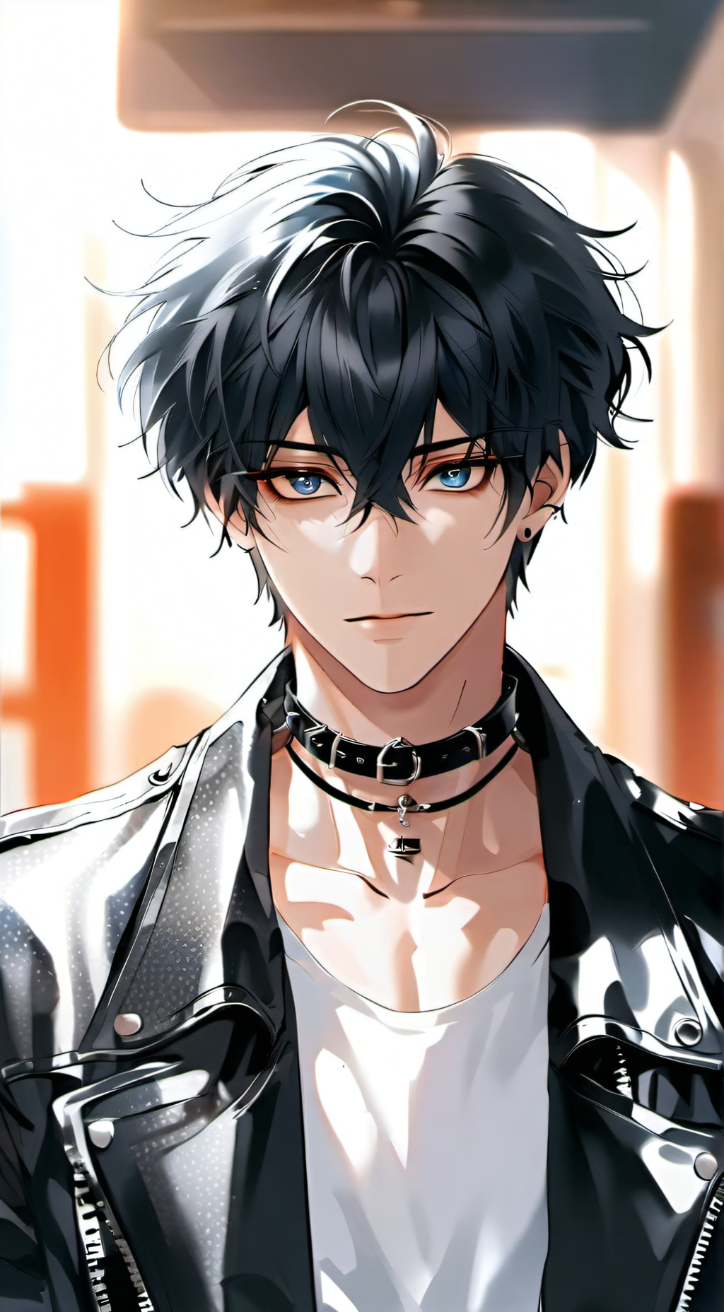 ai character: Théodore  background