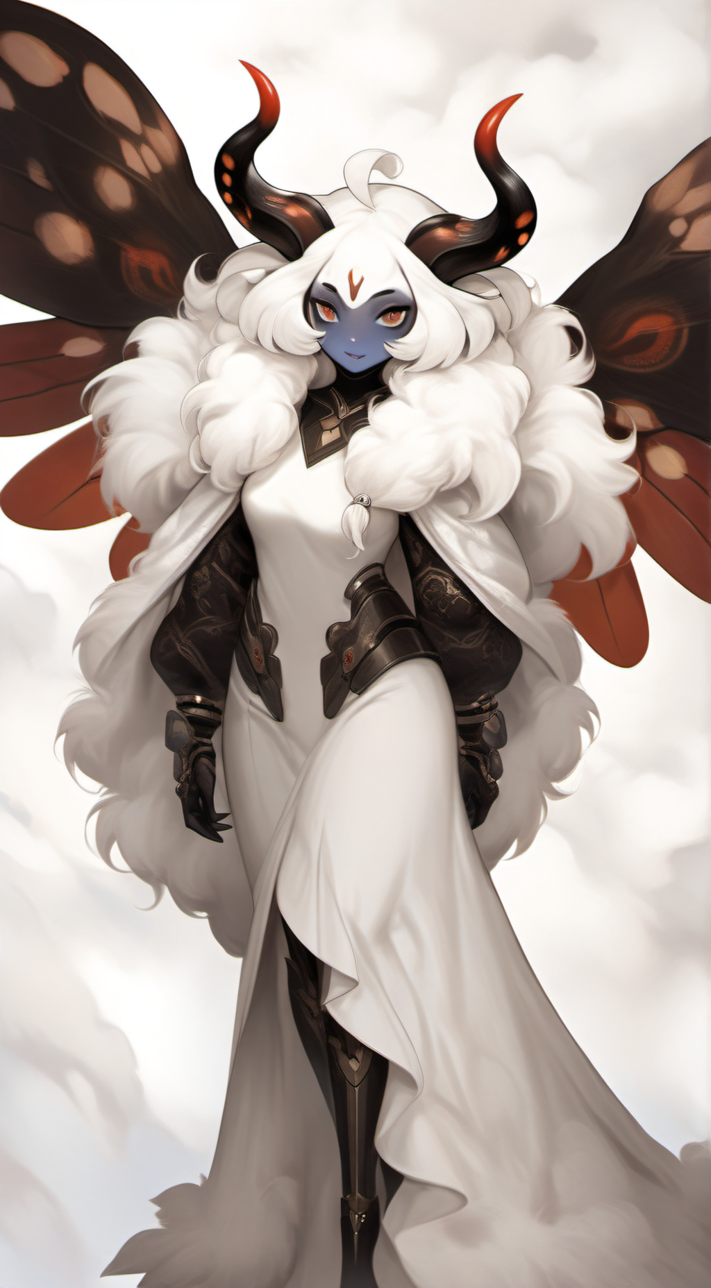 ai character: Velvet background
