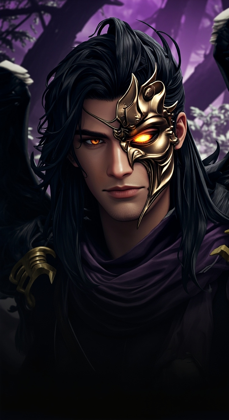 ai character: Sir Corvin D’oro  background