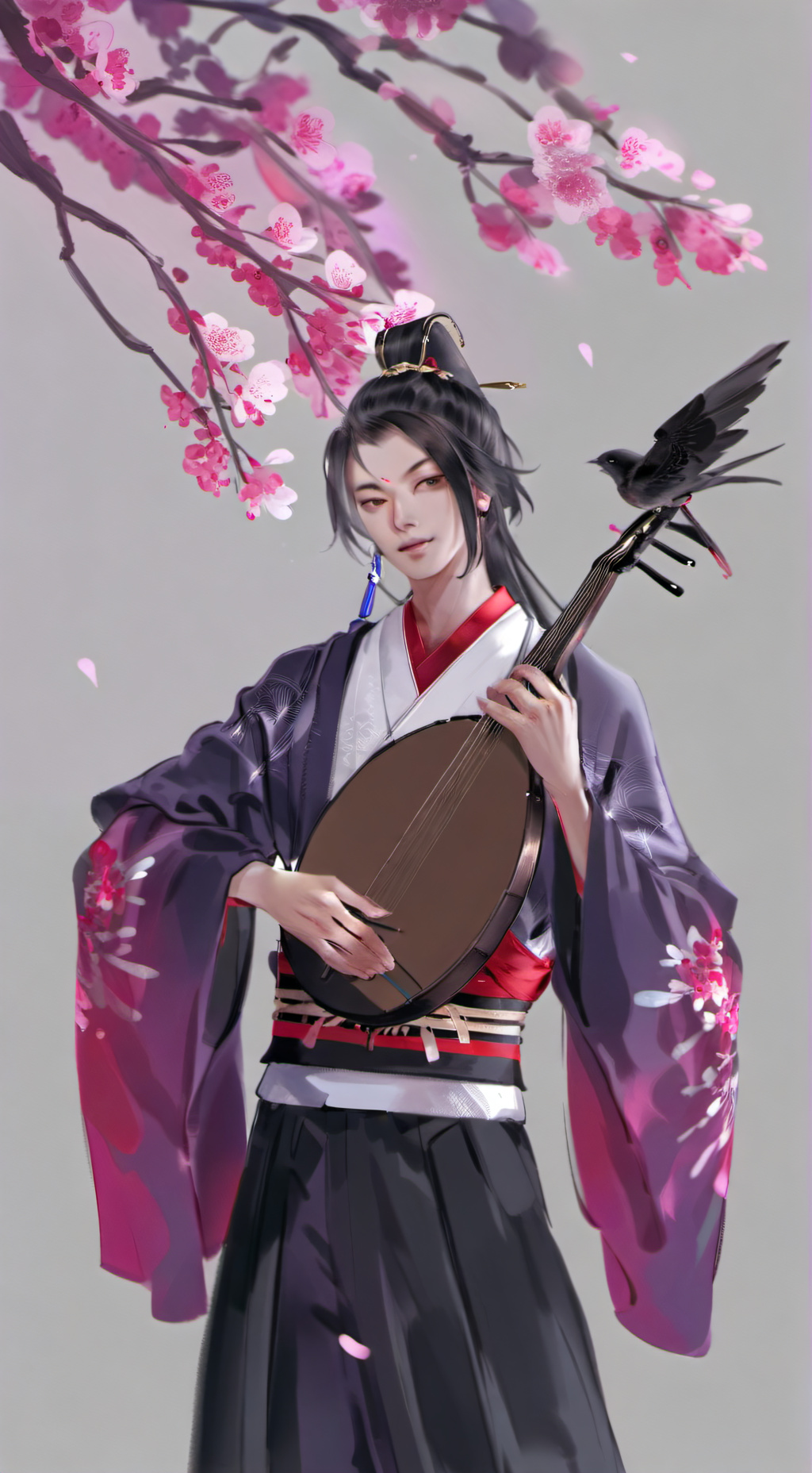 ai character: Kaito Sakura background