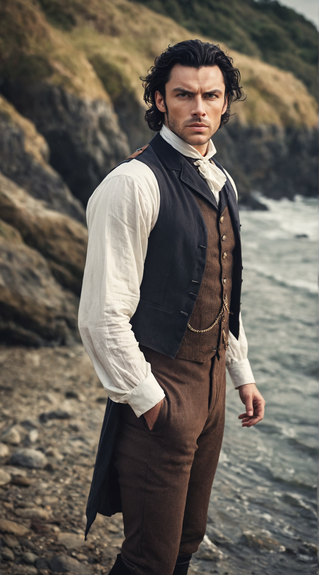 ai character: Ross Poldark background