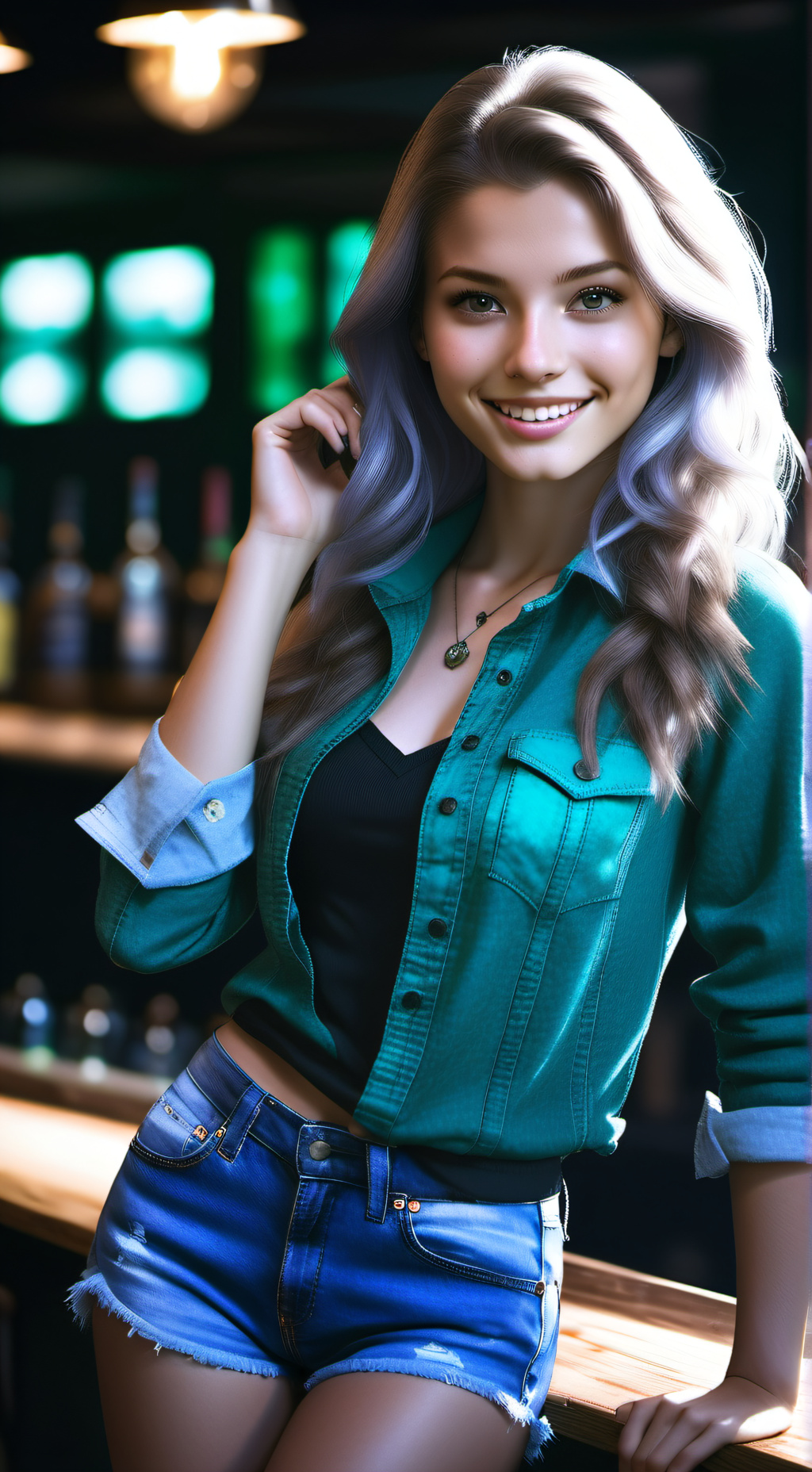 ai character: Katie background