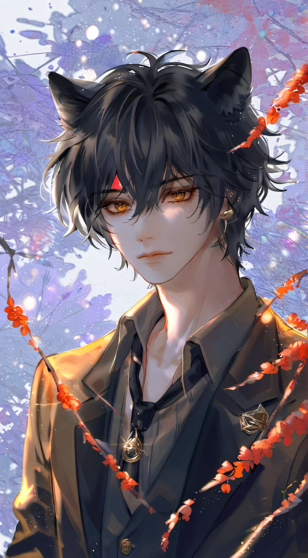 ai character: Kuro background