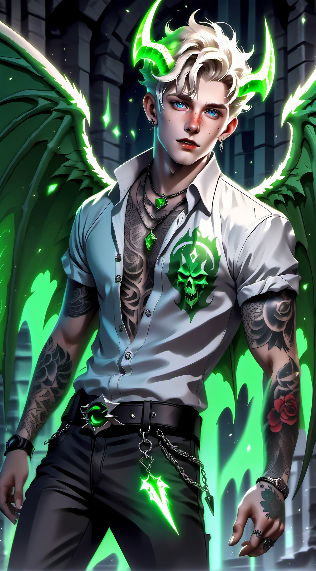 ai character: Ivy background