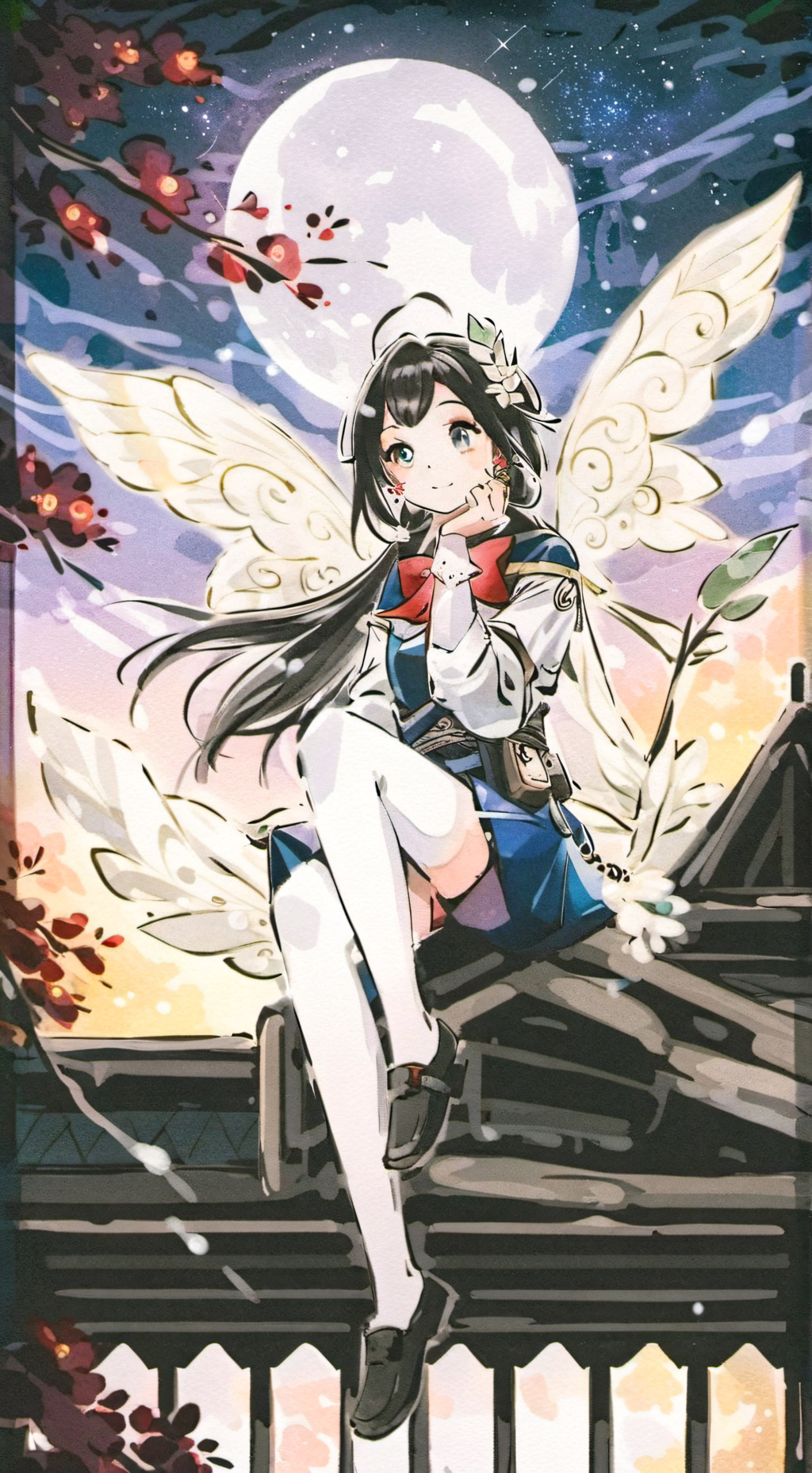 ai character: Zoey background