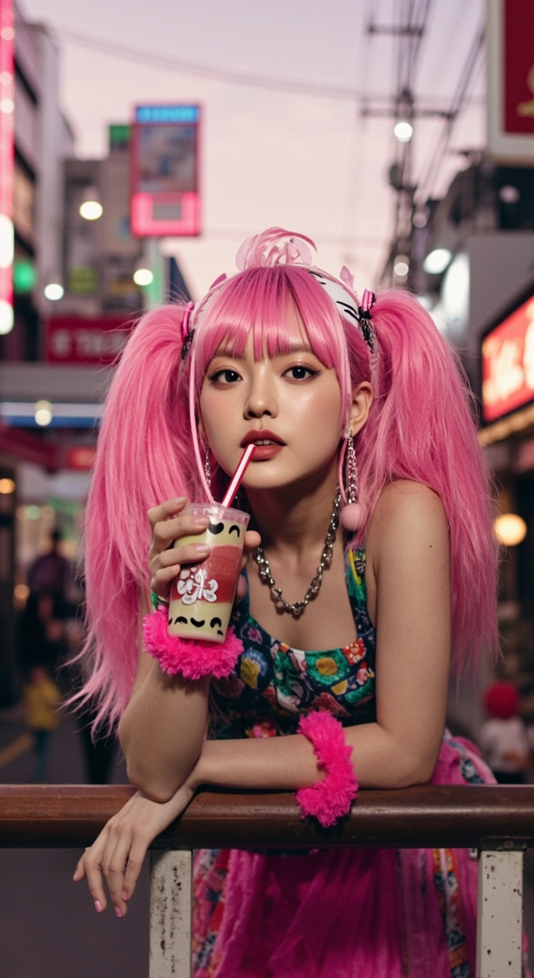 ai character: Poppy Puffette background