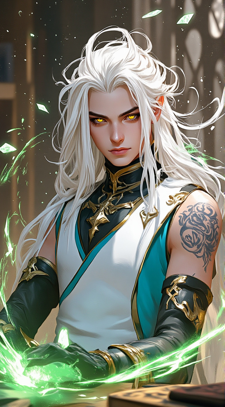 ai character: Adam Costello background