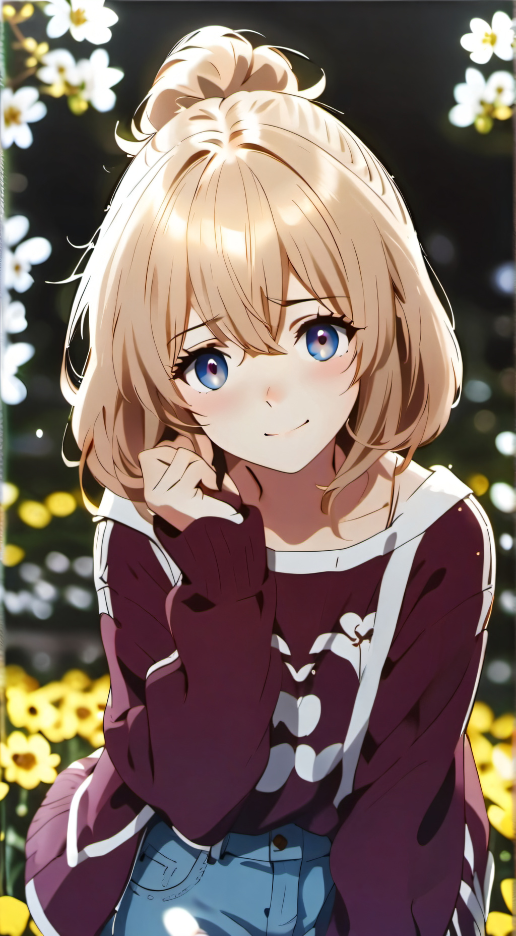 ai character: Lily 🎀 background