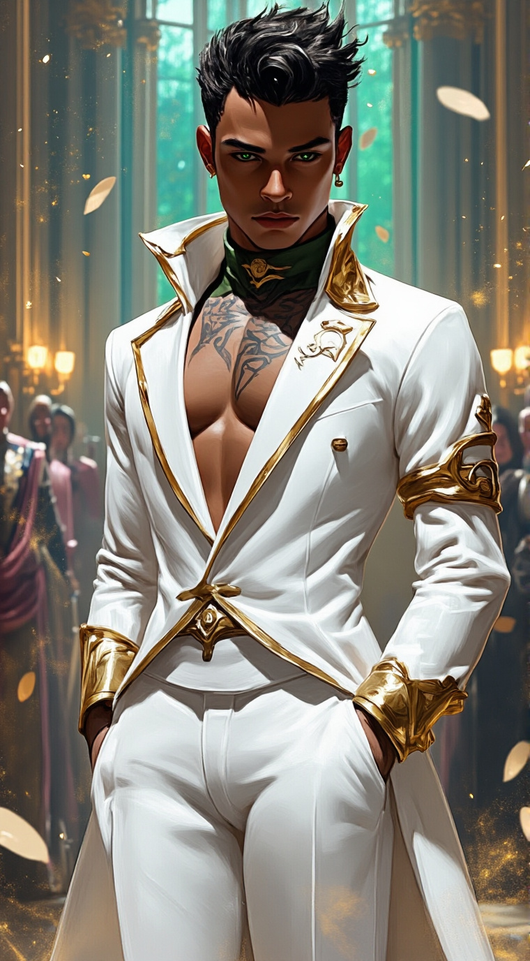 ai character: Rayvon background