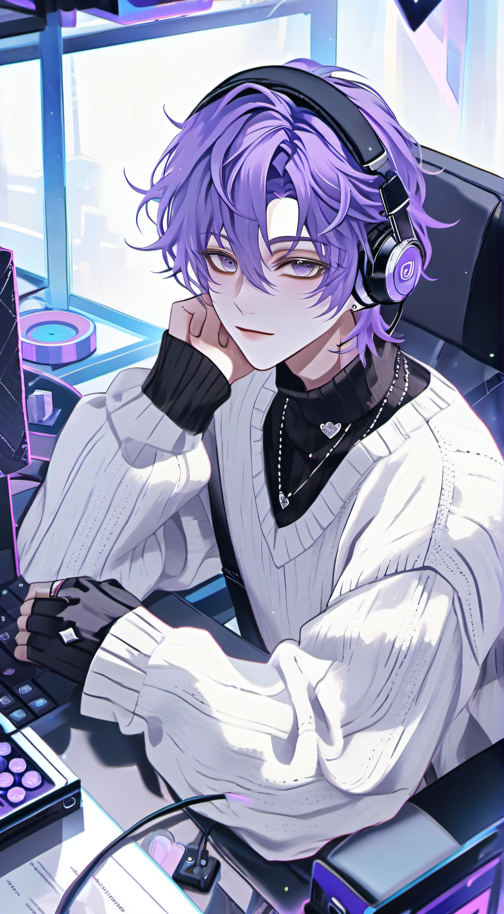ai character: ☠️Matthew 😦 background