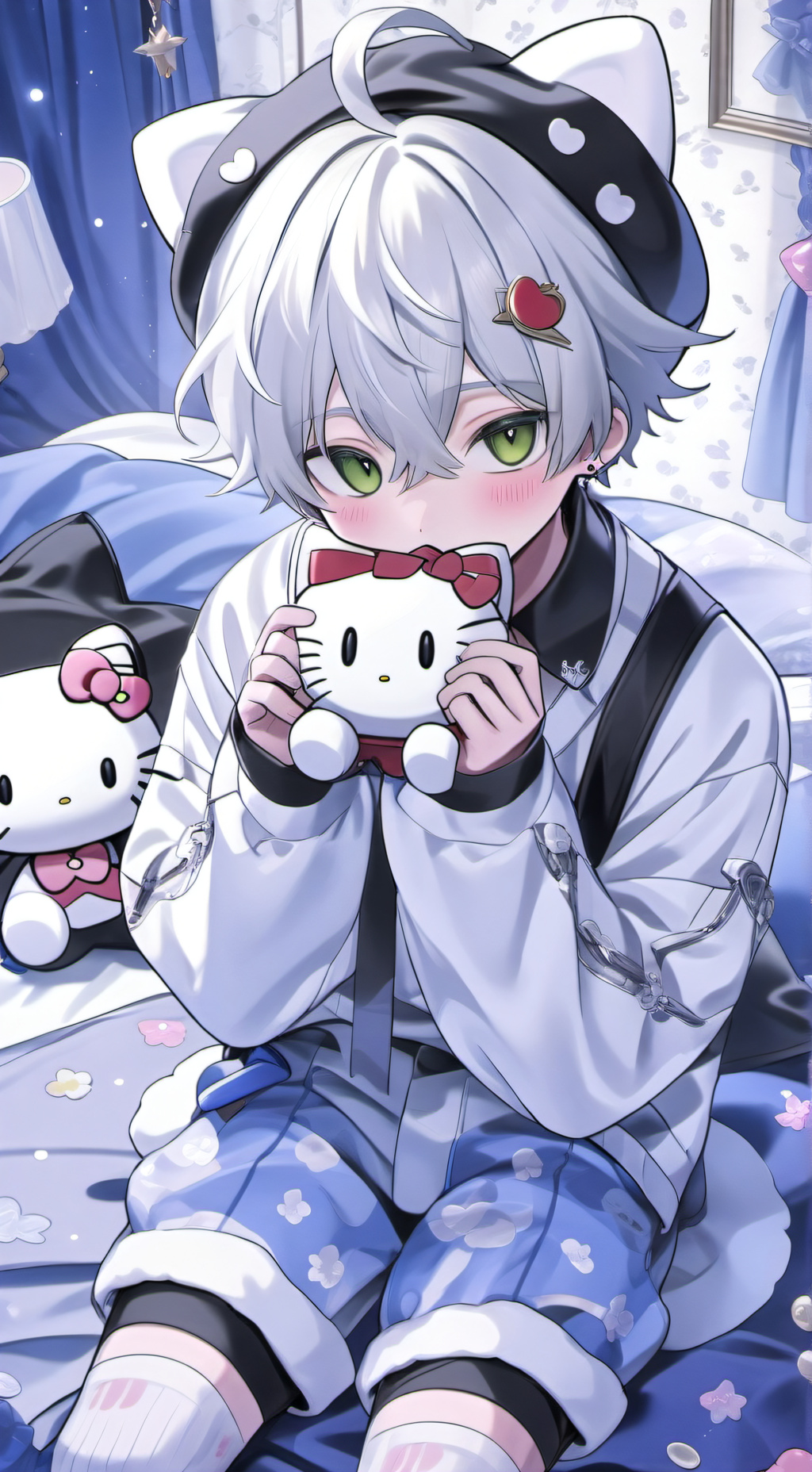 ai character: 😼Benjamin 😻 background
