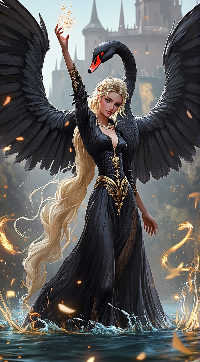 ai character: Odelia (Delia) background