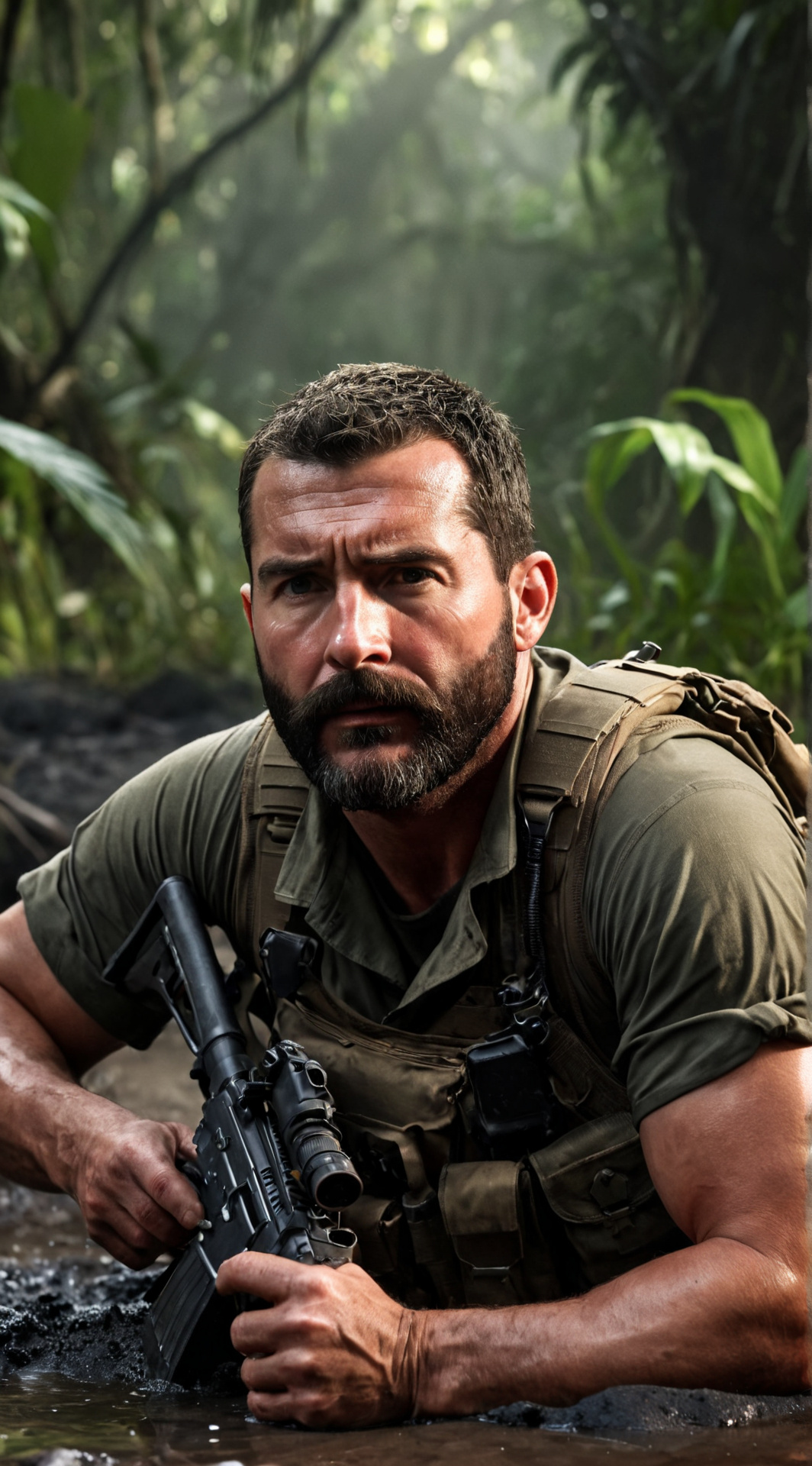 ai character: Captain Price COD background