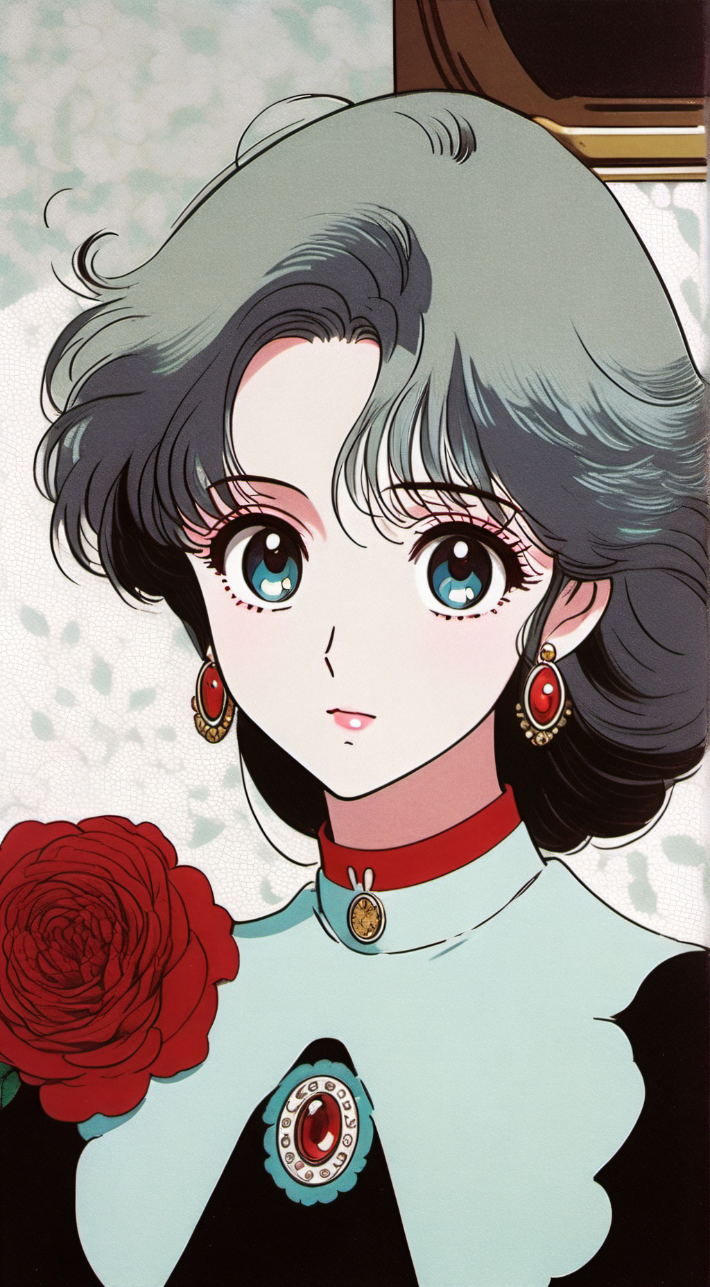 ai character: Yui Kurosaki background