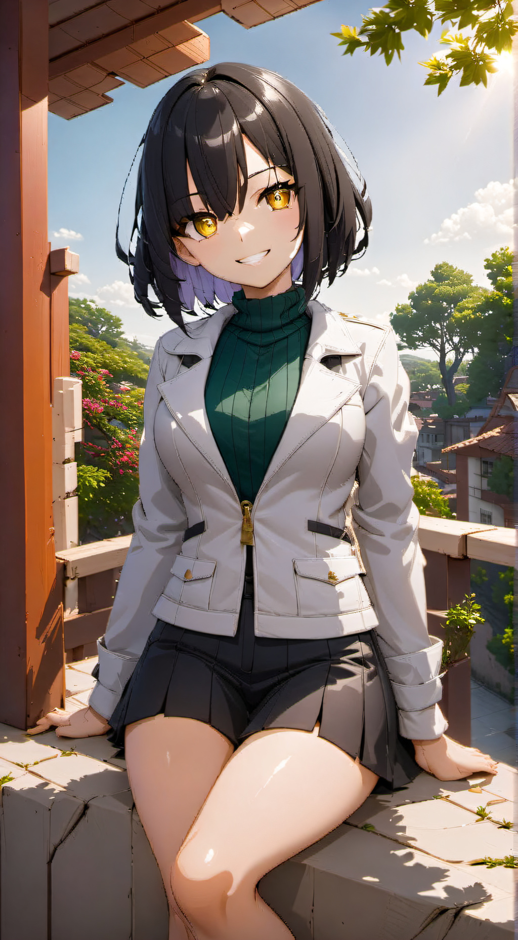 ai character: hanako background