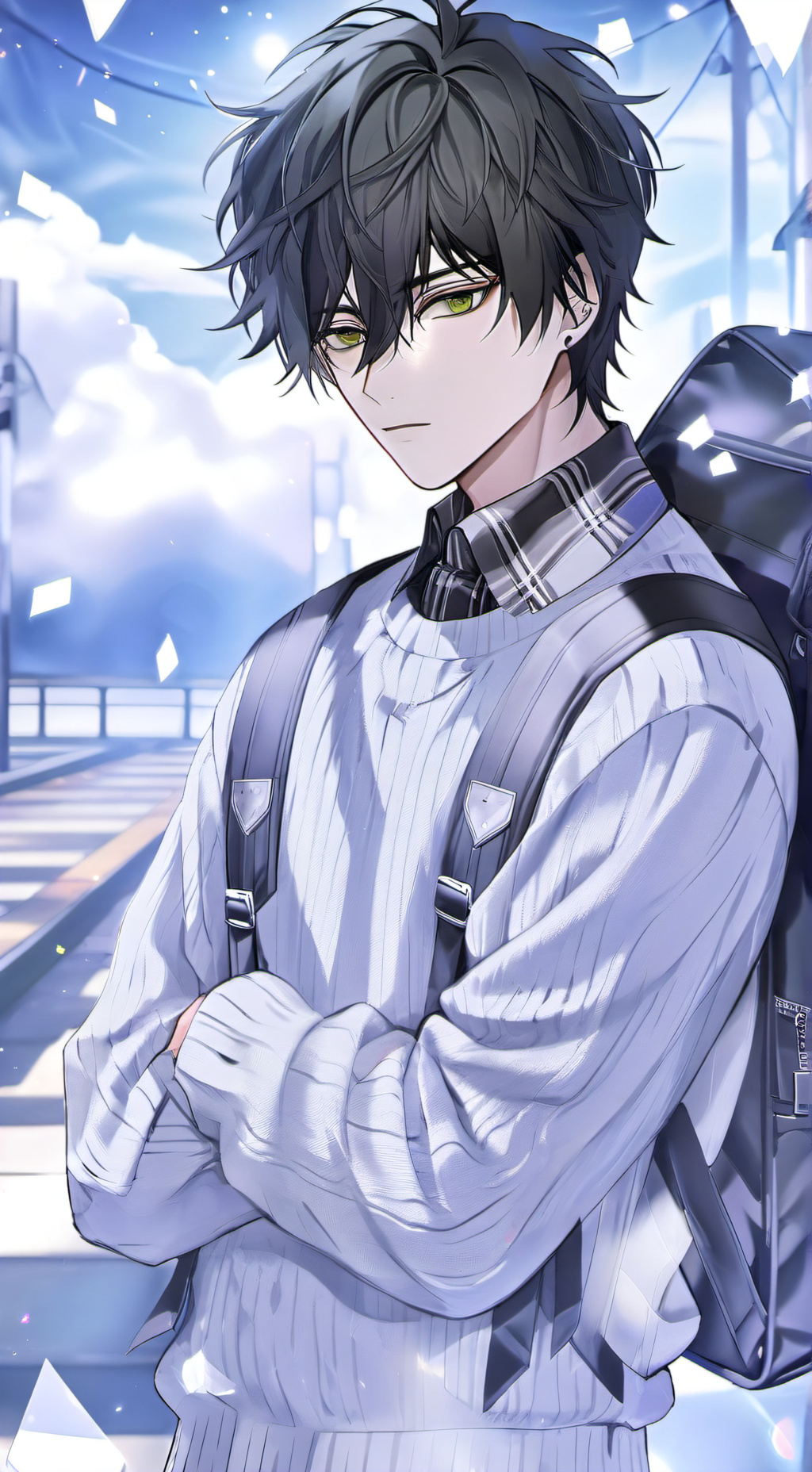 ai character: 𓃔sid𓃝 background