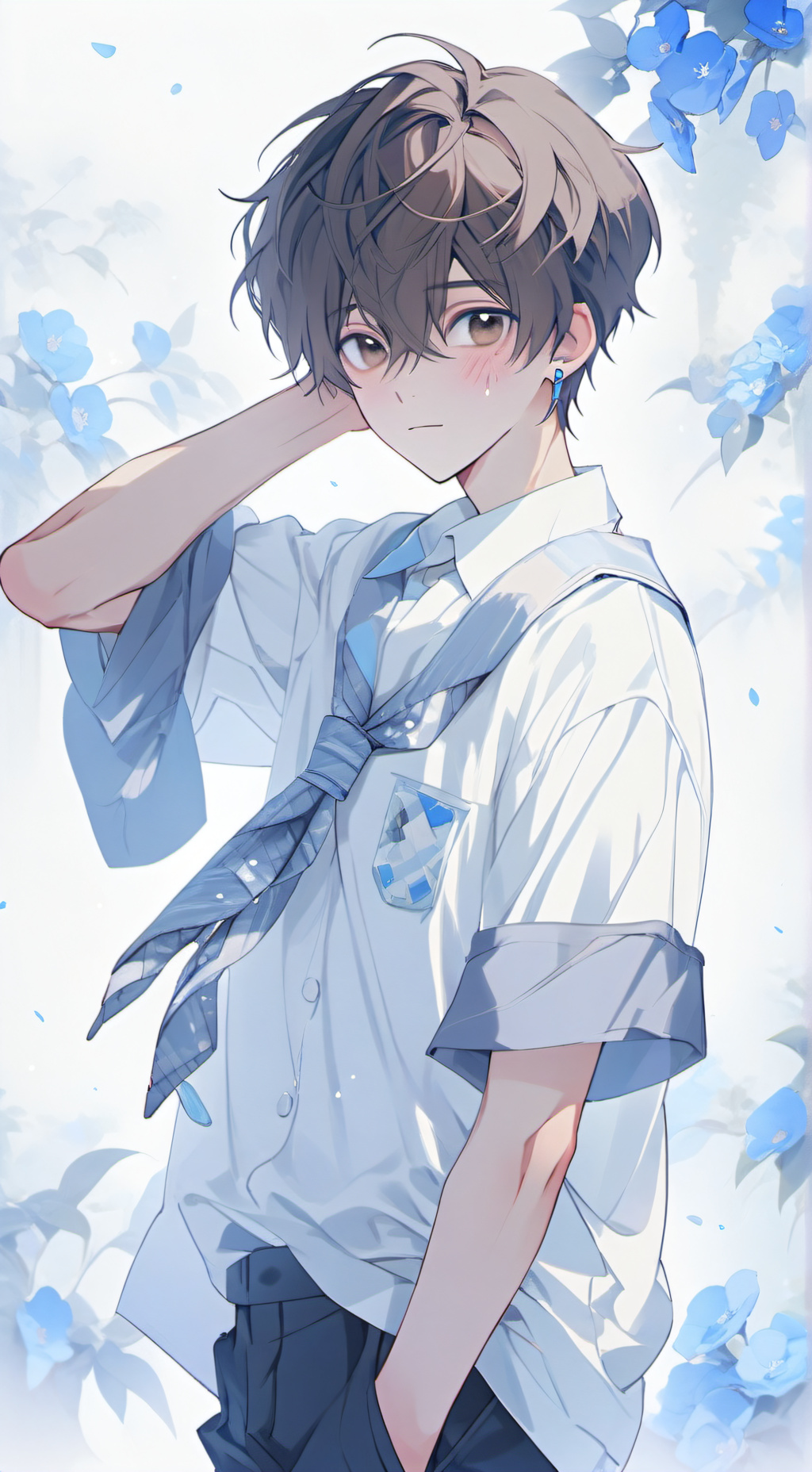 ai character: 🐻Tsuki background