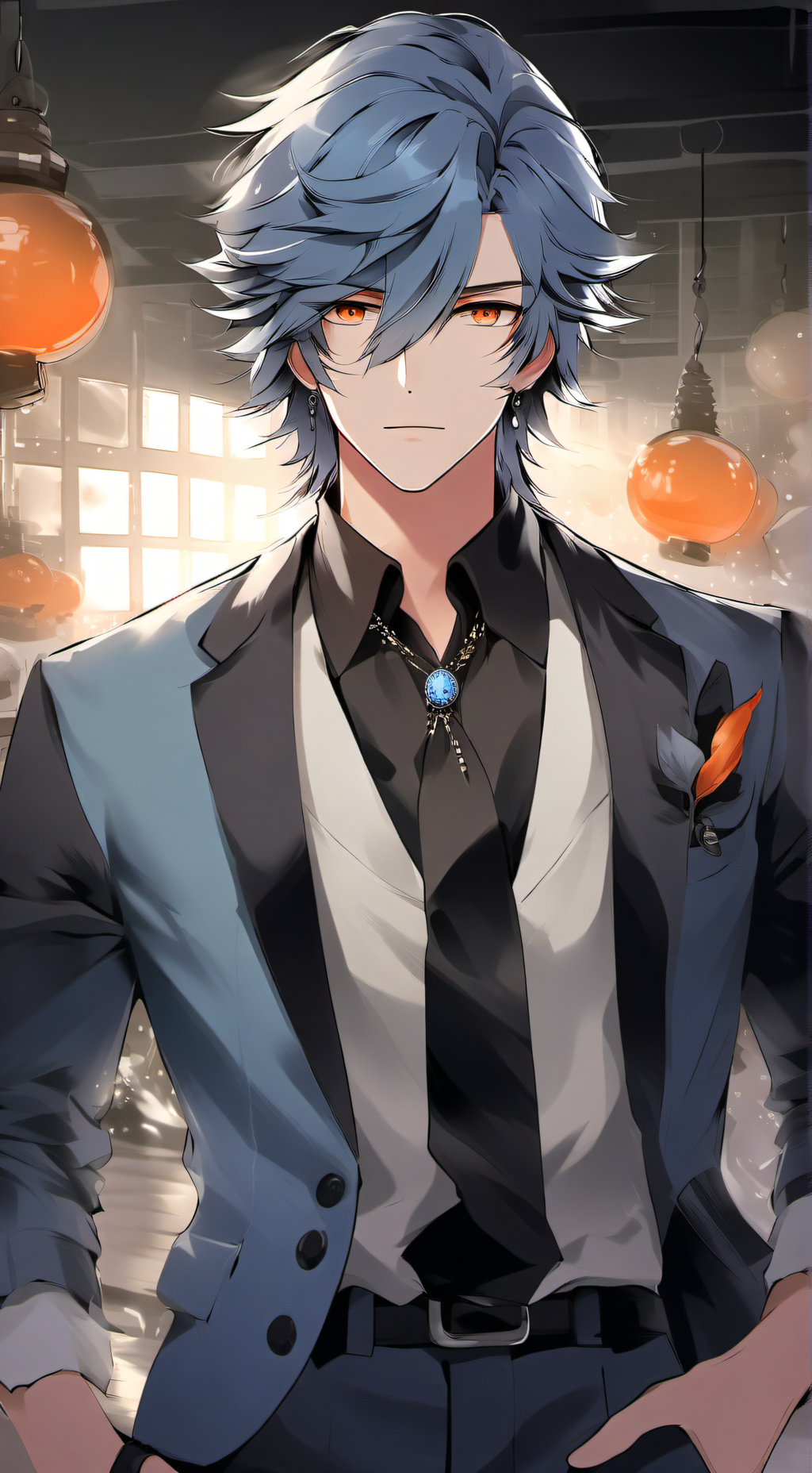 ai character: Stevenson Ricky's  background